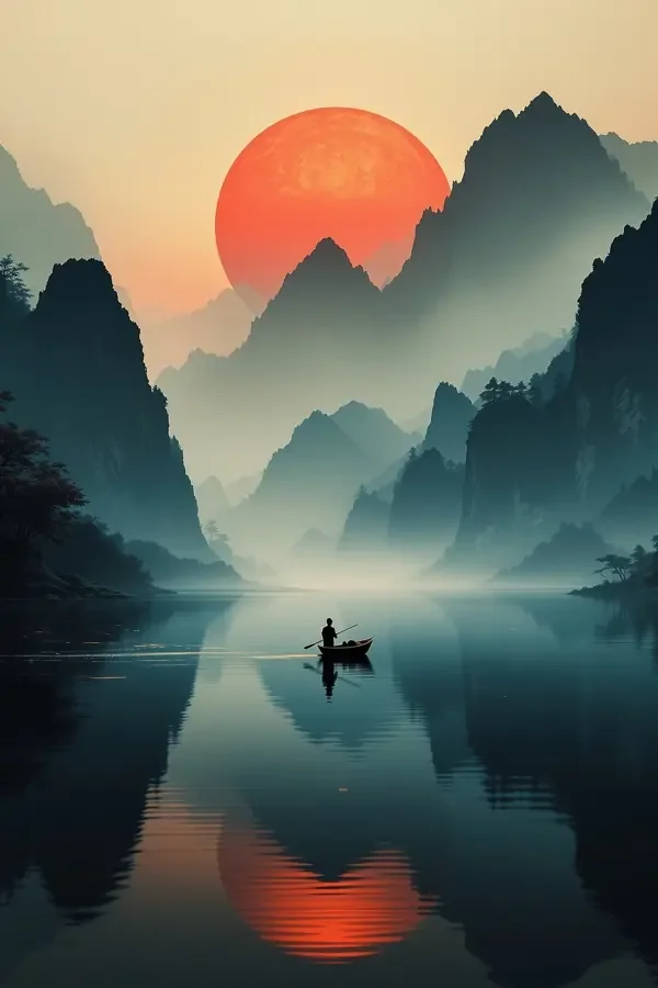 远山淡影 电影剧照